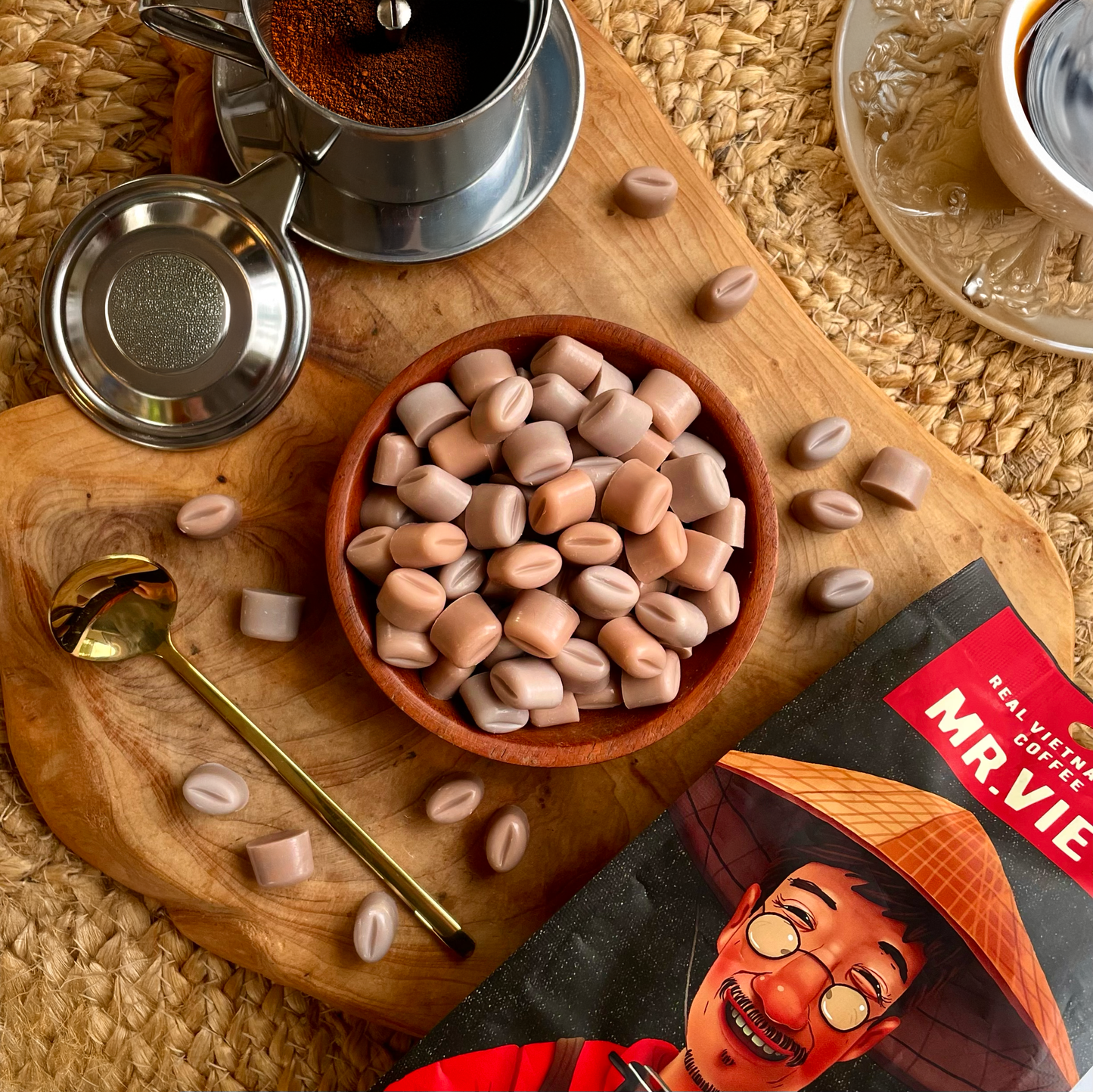 Vietnamese Coffee // Soy & Beeswax Melts
