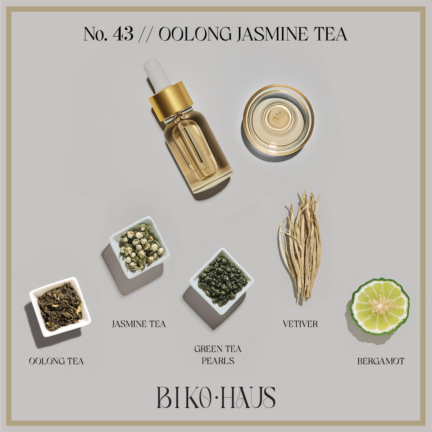 Oolong Jasmine Tea // Ginto Konkreto Kandela