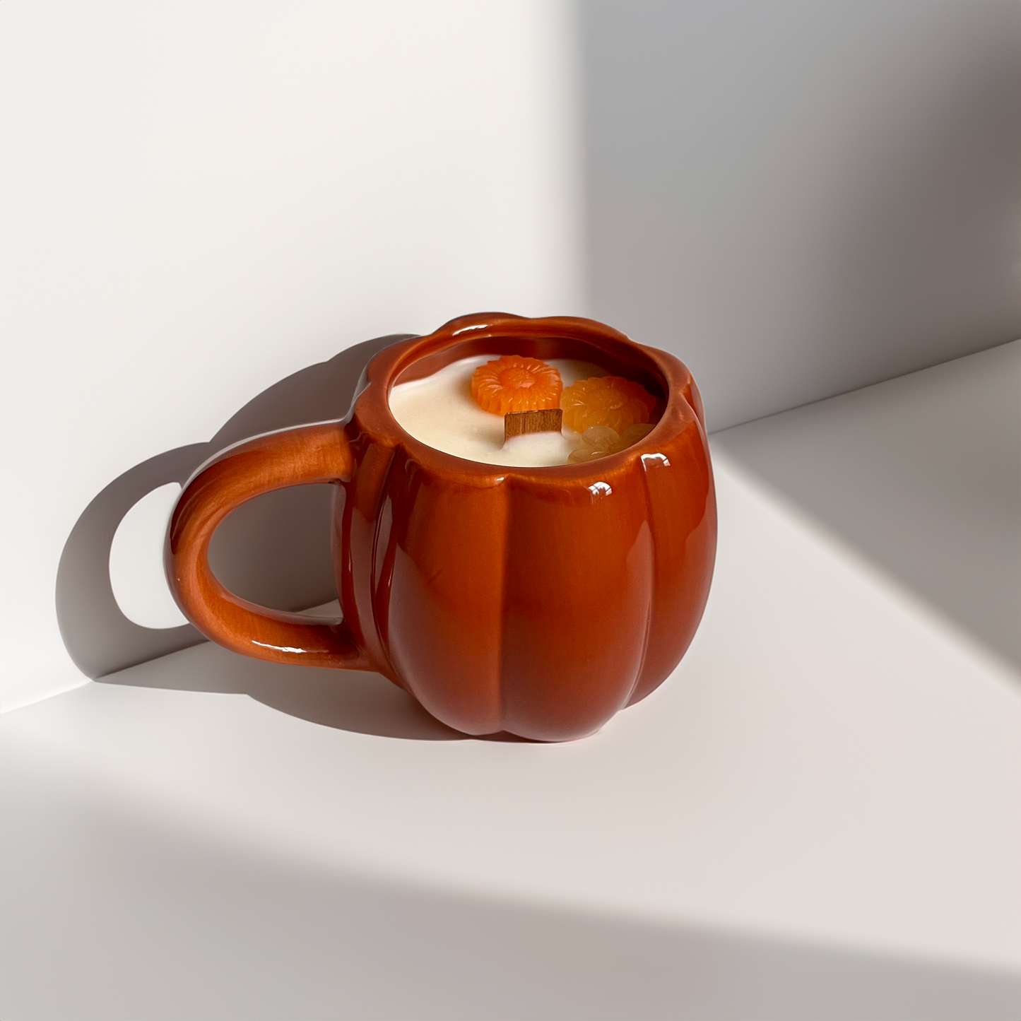 Pumpkin Spice Latte // Ceramic Pumpkin Mug