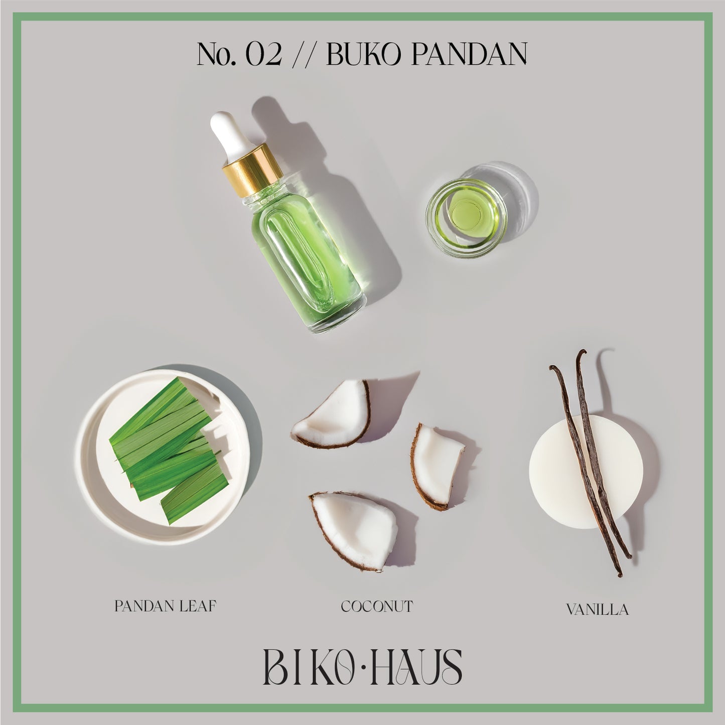 Buko Pandan // Pastel Green Kloud Konkreto Kandela
