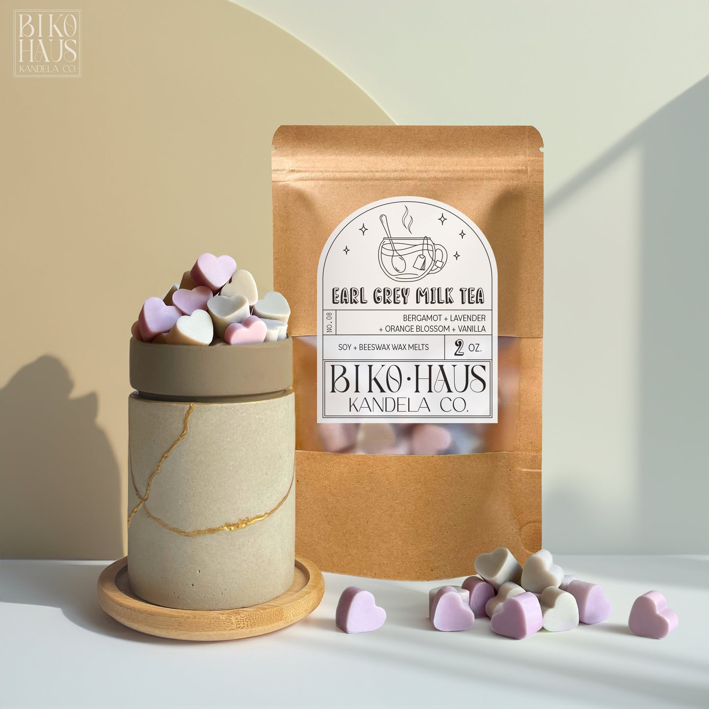 Earl Grey Milk Tea // Soy & Beeswax Melts
