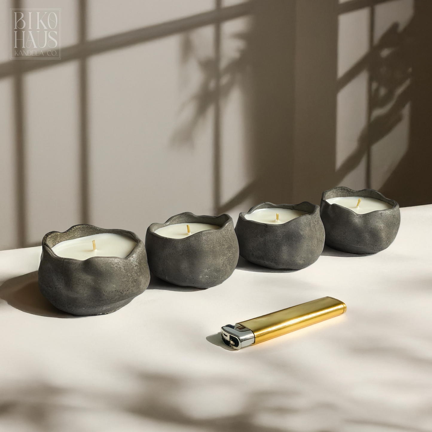 Japanese Teaism // Konkreto 4 Pc. Sake Cup Set