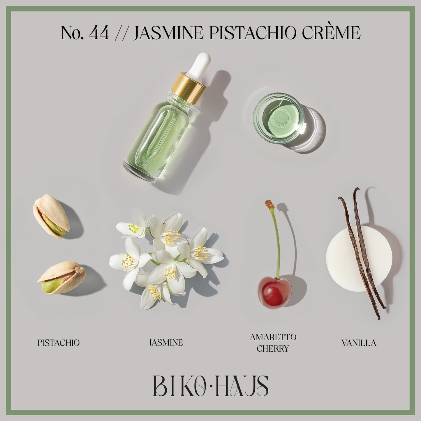 Jasmine Pistachio Crème // Set of 2 Artisan-Glazed Whimsy Teacups