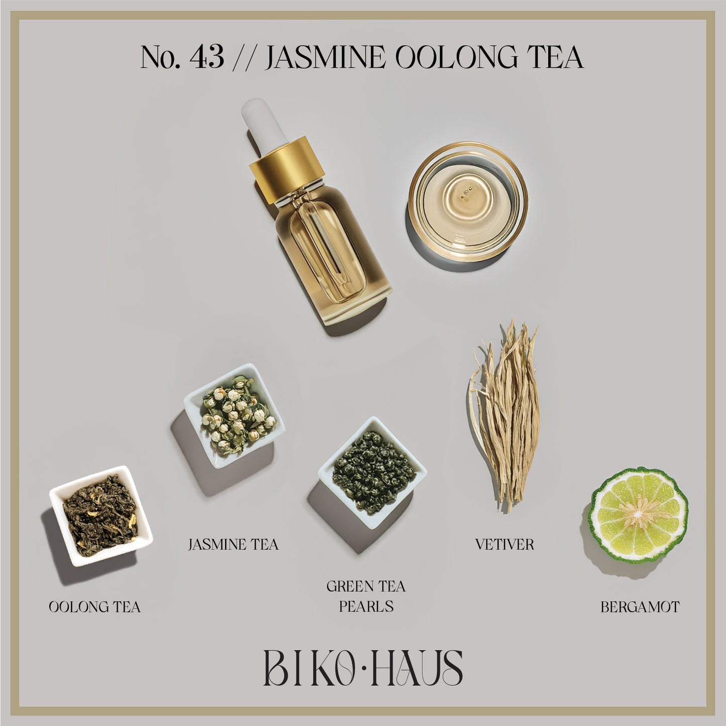 Jasmine Oolong Tea // Ginto Konkreto Kandela