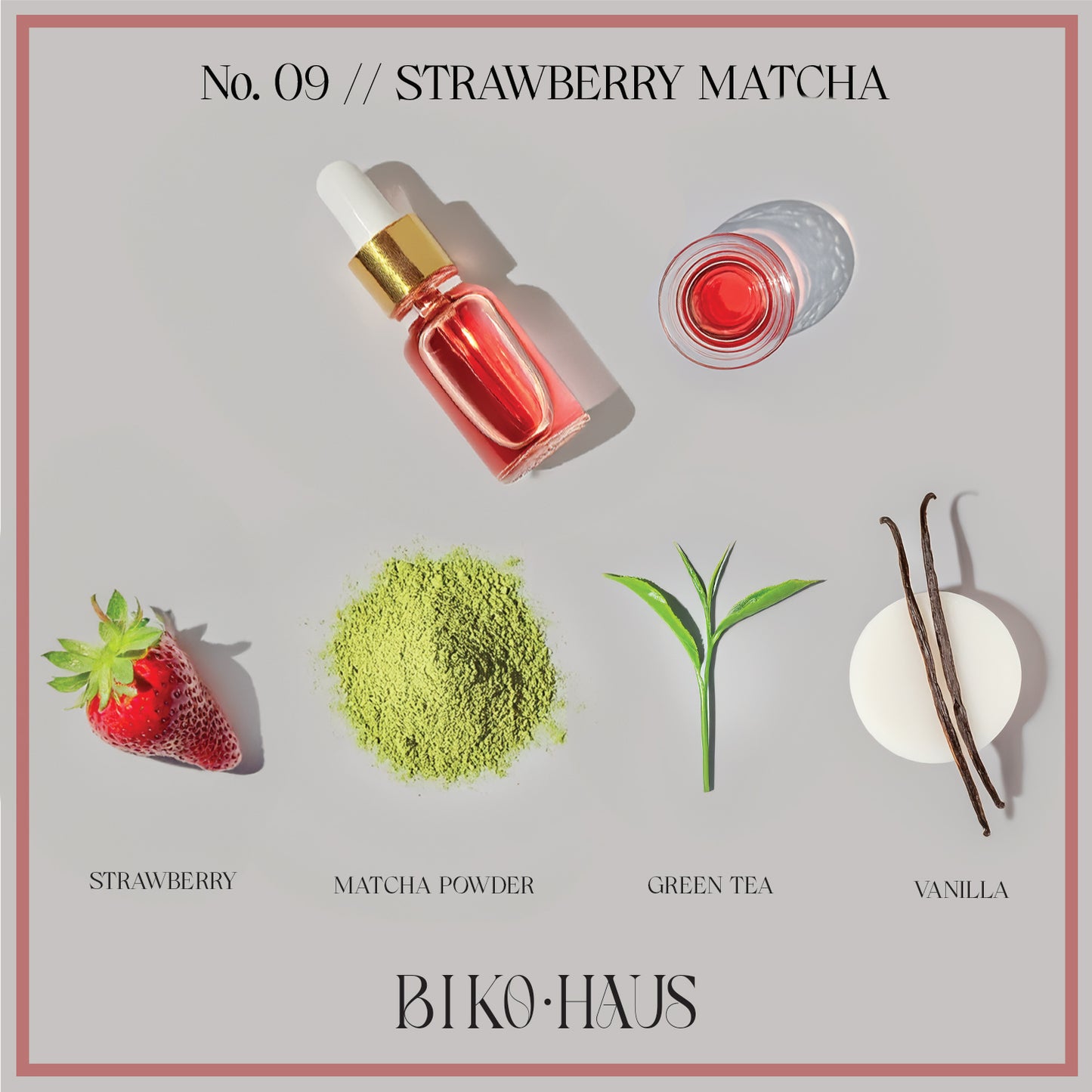 Strawberry Matcha // Iridescent Emboss Diamond Wine Glass