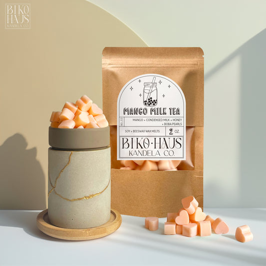 Mango Milk Tea // Soy & Beeswax Melts