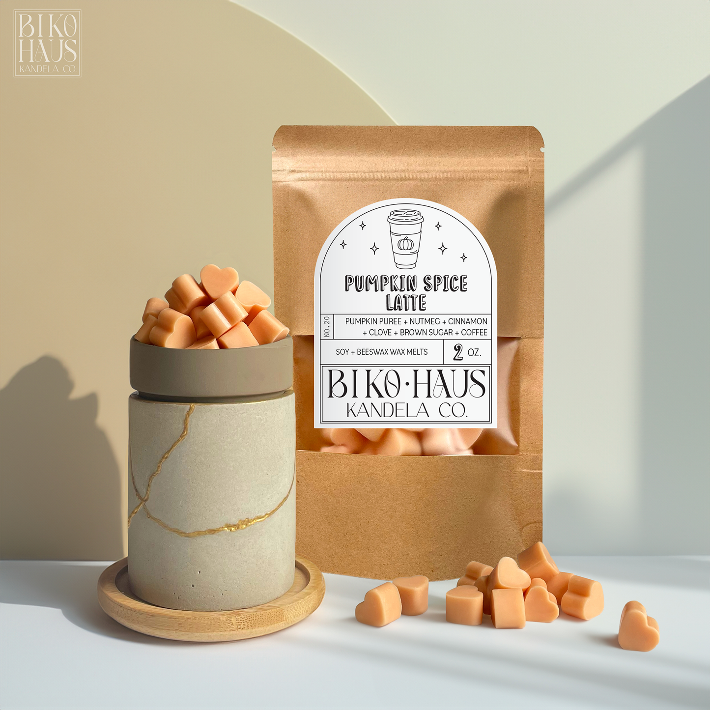 Pumpkin Spice Latte // Soy & Beeswax Melts