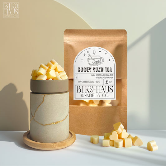 Honey Yuzu Tea // Soy & Beeswax Melts